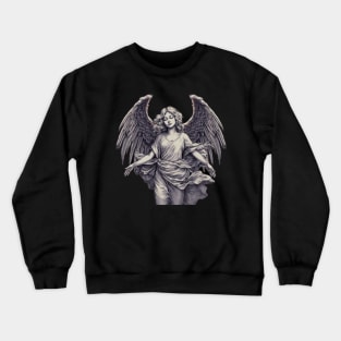 Girl Angel Crewneck Sweatshirt